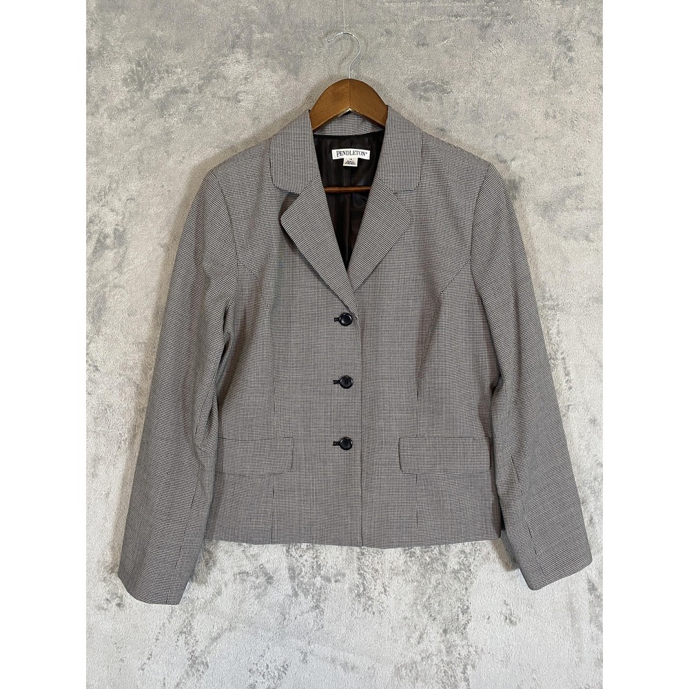 Pendleton Gray Blazer - image 1